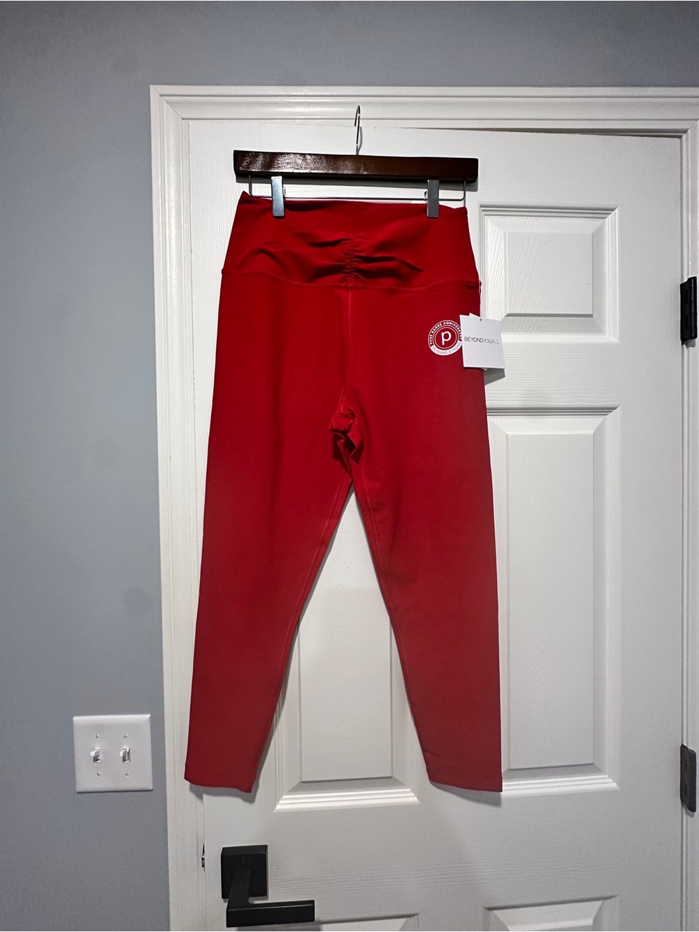 Pure Barre 25th anniversary cinched waist leggings